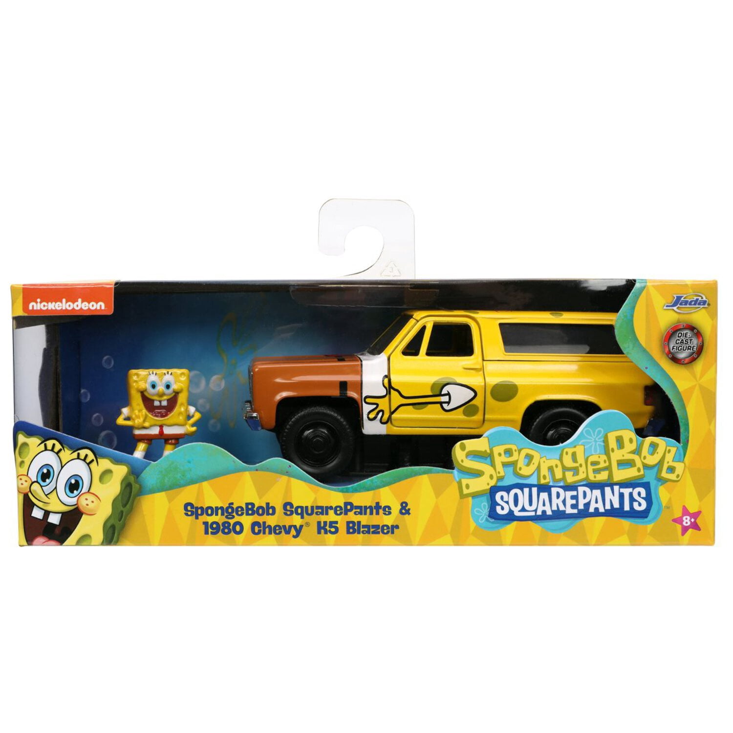HW Ride 1980 Chevy Blazer K5 1:32 Vehicle SpongeBob Fig - Walmart.com