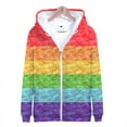 thumbnail image 3 of Sudadera con capucha con estampado 3D popular LGBT para hombres y mujeres, sudaderas con bandera del arcoíris, sudaderas con cremallera para lesbianas y gays, chaquetas casuales de manga larga, abrigo, 3 of 5