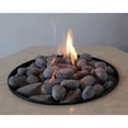 thumbnail image 2 of Bilot HMB 24 Pcs Black Stone-Like Ceramic Fibre Pebbles for Gas fireplaces, Stove, Gas firepit, 2 of 4