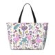 thumbnail image 2 of Fotbe Summer with Flamingo Bolsa de Viaje para Playa - Resistente al Agua, Bolsa Tote de Gran Capacidad y Ligera con 7 Bolsillos para Mujeres y Hombres, 2 of 7