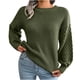 thumbnail image 1 of Suéter de mujer Suéter colorido casual de moda Suéter de punto de manga larga con hombros descubiertos Suéter de cuello redondo Odeerbi  ODB-2, 1 of 6
