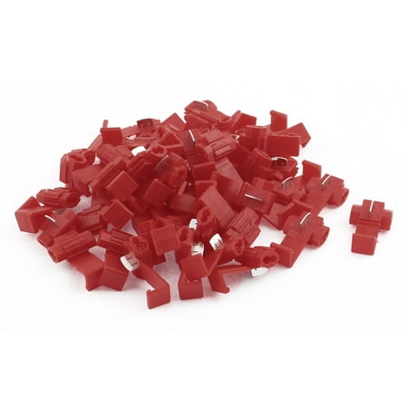 - 50Pcs QSC 801 Lock Wire Electrical Cable Connectors Quick Splice Terminal