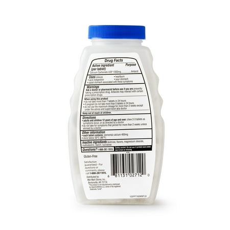 equate antacid chewable 1000mg