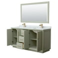 thumbnail image 6 of Wyndham Collection Wcf414166d-Nat-Unsm58 Strada 66" Free Standing Double Basin Vanity Set, 6 of 7