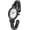 Black, variant on Blekon Collections 20mm Platinum Women's Cuff Watch 8200