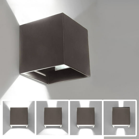 Amdohai Adjustable Light Cube Led Bathroom Light Wall Lamp Waterproof Modern