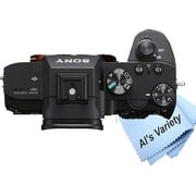 Sony a7 III Full-Frame Mirrorless Interchangeable-Lens Camera with 3-Inch LCD Body Only, Tripod, Case, and More 11pc Bundle (International Version)