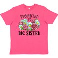 thumbnail image 3 of Inktastic Promoted to Big Sister with Flowers Youth T-Shirt, 3 of 5