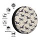 thumbnail image 4 of Fotbe Horse Funda de Llanta de Repuesto con Estampado, Engrosada, Ajuste Universal para Jeep, Remolque, RV, SUV, Camión-15 inch, 4 of 6