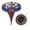 C, variant on LSLJS Solar Lights For Outside,LED Outdoor Light Waterproof 4pcs LED Lights Underground Buried Garden Roadway Outdoor Wall Lamp 8 LED Lights Night Light For Garden Yard Pathway