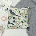 thumbnail image 2 of JEUXUS  Decorative Throw Pillow Covers, Modern Double-Side Design Cushion Cases, Blue Birds Pattern Toss Pillow Covers for Bedroom Living Room Couch Sofa Holiday Decor, 2 of 5