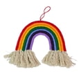 thumbnail image 2 of Woven Tapestry Tassel Rainbow Macrame Display Wall Hanging Ornaments P31B heqiyong toy, 2 of 2