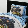 thumbnail image 7 of Kids Monster Truck Bed in a Bag 5-Piece Comforter, Sham & Sheet Set Twin, 7 of 7