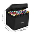 thumbnail image 3 of fsxdhpcsgfc 2.2ml Marker Set Colors Smooth Flow For Art Design & Illustration Durable Nibs Water Based Ink Portable For Easy Storage Carry Calligraphy Fine Ballpoint Pen Pens High Voltage Modern, 3 of 7