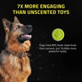 thumbnail image 3 of CHUANK Squeaky Dog Toy Chew Ball  All-Natural Beef Scent  Medium/Large  Red, 3 of 7