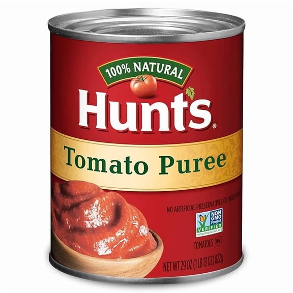 Pack of 2 Hunt's Tomato Puree, Keto Friendly, 29 oz