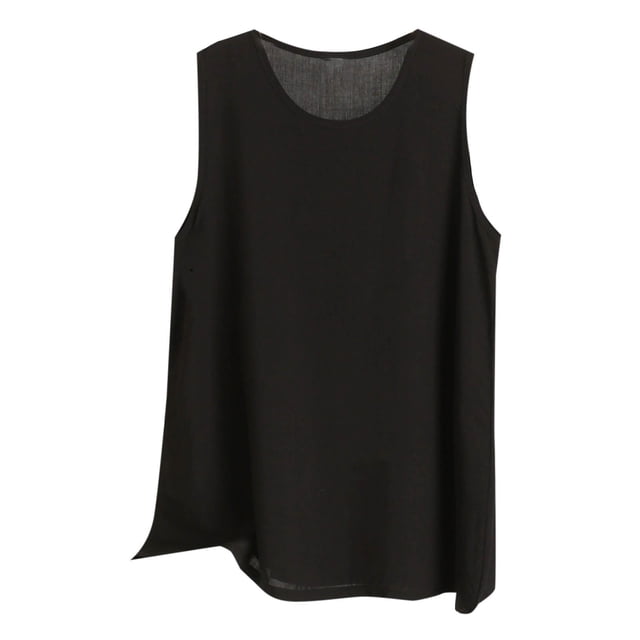 Hauts Grande Taille pour Femmes en Liquidation, Blouse à Manches Courtes d'Été pour Femmes, Mode Décontractée d'Été pour Femmes, Camisoles à Col Rond Amples de Couleur Unie