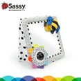 thumbnail image 2 of Tummy Time See Me Square Floor Mirror Grey, 2 of 6