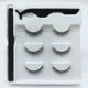 thumbnail image 3 of Pestañas Postizas Reutilizables YONGSHENG 2 3 Pares Delineador de Ojos Adhesivo, 3 of 5