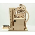 thumbnail image 6 of Flip Toys • Wooden Marble Run • Ziz Zag  |  Solar Powered + Motorized  |  Ages 8+, 6 of 8