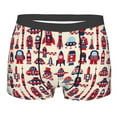 thumbnail image 5 of Uemuo Rocket Pattern Pattern Men's Boxer Briefs,Trunk Anti-Chafing,Comfortable, Durable, and Stylish Underwear-X-Large, 5 of 9