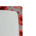 thumbnail image 3 of Ambesonne Poppy Fitted Sheet, Jungle Flowers Boho with Dots, Full Size, Dark Coral Fern Green, 3 of 5