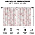 thumbnail image 2 of Blackout Kids Curtains,Pink Dog Paw Childrens Insulated Curtains Set Of 2,Bedroom Essentials,Toddler Room Decor 42x54in(106x137cm), 2 of 4