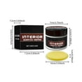 thumbnail image 3 of Jpxdew Dashboard Scratch Repair Car Interior Restorer,Auto Polish Wax UV Protection,Scratch Remover for Leather,Plastic Surfaces, 3 of 9