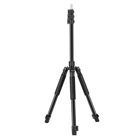 Neewer ST195 Photography Light Stand, 1.5-6.4ft Aluminum Reversible Studio Tripod, 1/4" Screw for Strobe Light & Softbox