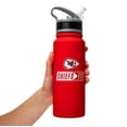 thumbnail image 6 of Kansas City Chiefs FIT 25-Ounce Stainless Steel Flip-Top NFL Water Bottle, 6 of 6