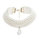 thumbnail image 2 of Imitation Pearl Necklace Simple Neck Accessory for Decor 1Pcs Stylish Necklace, 2 of 3