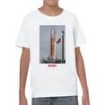 thumbnail image 2 of Officially Licensed Nasa Artemis I Rocket Launch by NASA Youth's T-shirt, 2 of 3