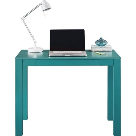 Altra Furniture Parsons Writing Desk In Teal Walmart Com