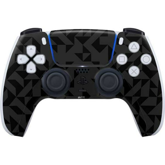 Skinit Black Geometric PS5 Controller Skin