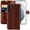 Brown, variant on MONASAY Wallet Case for Galaxy S23 5G,[RFID Blocking] Flip Folio Leather Cell Phone Cover with Credit Card Holder for Samsung Galaxy S23 5G 6.1 inch