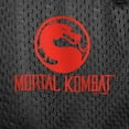 thumbnail image 5 of Mortal Kombat Dragon Logo Mens Lined Mesh Shorts, Black, 2X-Large, 5 of 6