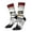 2 Black-2, variant on American Bald Eagle Crew Socks for Men & Women, Breathable Casual Athletic Ankle Socks