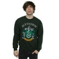 thumbnail image 2 of Harry Potter Mens Slytherin Crest Sweatshirt, 2 of 3