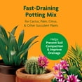 thumbnail image 2 of Miracle-Gro Cactus, Palm and Citrus Potting Mix, For Potted Plants, 8 qt., 2-Pack, 2 of 11
