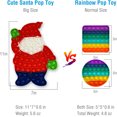 thumbnail image 2 of Juguete Fidget Popper HUOGUO, bonito Papá Noel, tamaño grande para niños y adultos, 2 of 5