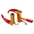 thumbnail image 4 of Max Motosports 2pcs Anti Theft Wheel Lock Clamp Boot Tire Claw Trailer for Car Truck Towing, 4 of 5