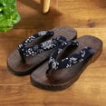 thumbnail image 1 of maskred Sabots Japonais Sandales Geta pour Hommes Femmes à la Mode et Polyvalentes Bleu Rond Taille 43 1Set, 1 of 6
