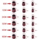 thumbnail image 1 of El juego de lijadora de tambor 384 incluye 360 ​​manguitos de lijado de clavos y 24 mandriles de tambor para la herramienta rotativa Dremel Banban, 1 of 2