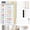 White, variant on Owlprince Magnetic Chore Chart with Timer, 21 Pcs Checklist Visual Schedule Board, ADHD Tools with 99-Min Countup/Down Visual Timer, Bedtime/Morning/Daily Routine Chart Dry Erase to Do List - Blue