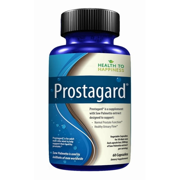 Prostagard Saw Palmetto, Pygeum & Plant Sterols for Prostate Health, 60 Capsules