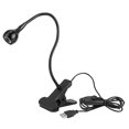 thumbnail image 1 of Lampe de bureau LED à pince flexible USB, lampe de chevet pour la lecture et l'étude, 1 of 4