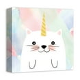thumbnail image 2 of Creative Products Caticorn 12x12 Canvas Wall Art, 2 of 5