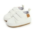 thumbnail image 5 of URMAGIC Infant Baby Boys Girls PU Leather Anti Slip Shoes Moccasins Crib Shoes, 5 of 6
