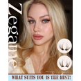 thumbnail image 2 of Extensiones de pestañas Zegaine Brown Wispy Lash Clusters, 300 unidades, 2 of 8