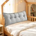 thumbnail image 7 of Wedge Cushion Headboard Reading Pillow Removable Cover, Bed Bedroom Positioning Support Bolster for Sofa Bed, Low Corner Backrest Cushion for Comfortable Rest, 7 of 7
